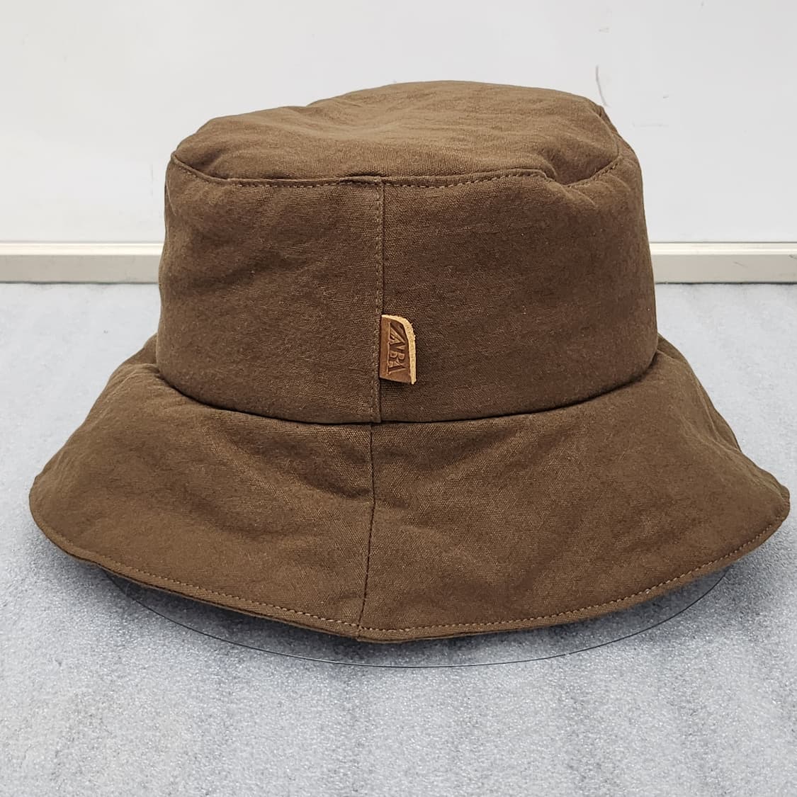 상태좋은 자라 누빔 버킷햇 벙거지 56cm 상품이미지3