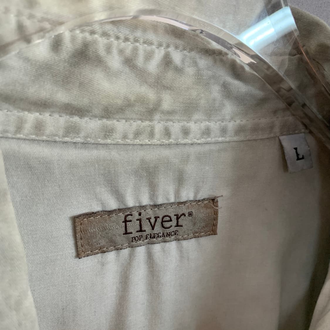 L 시리즈 파이버 더티 워싱 웨스턴 스판 셔츠 상품이미지6