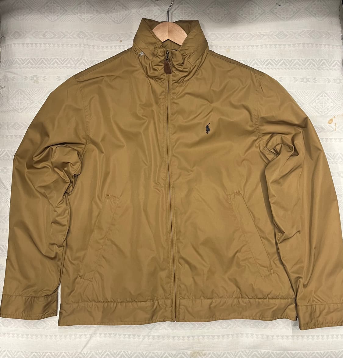 폴로 랄프로렌 브라운 기모 블루종 상품이미지1