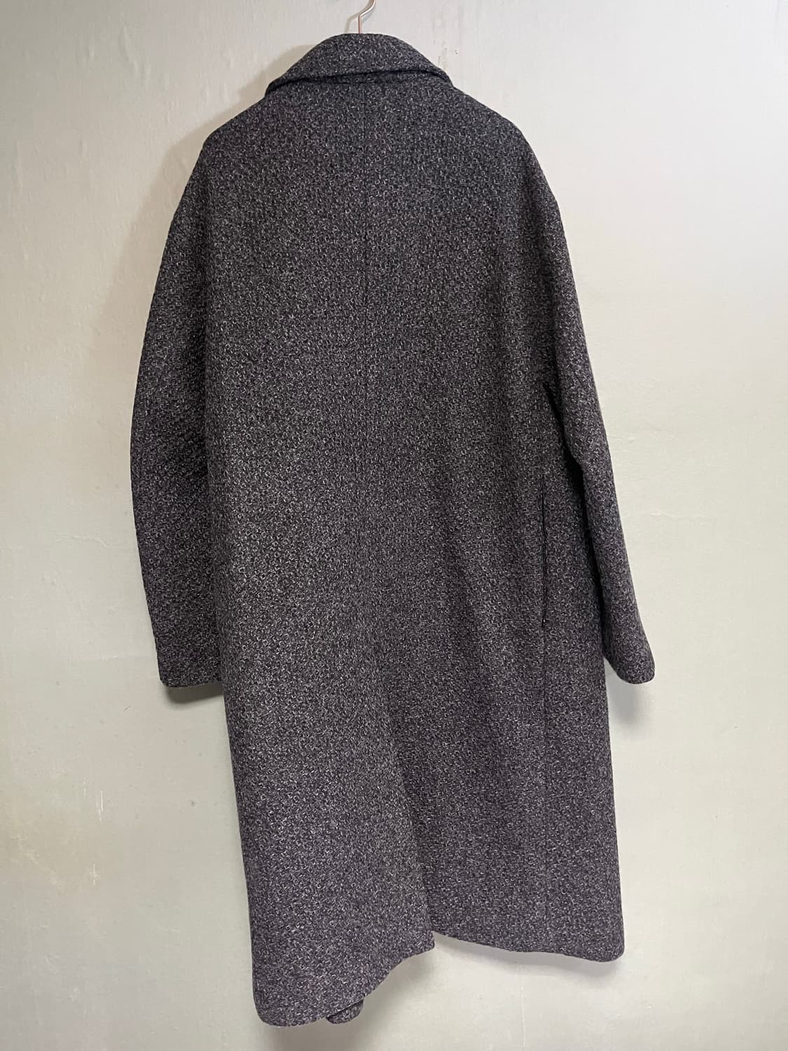 해칭룸 Balmacaan Coat - Charcoal Tweed  상품이미지2
