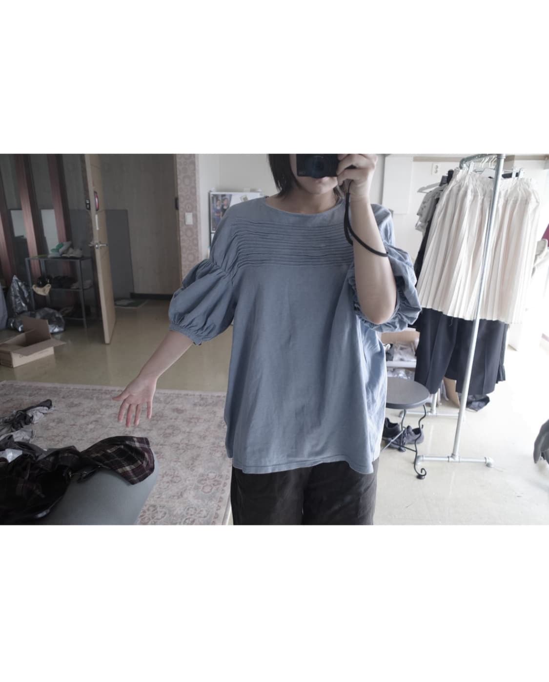 Kapital puff top 상품이미지2