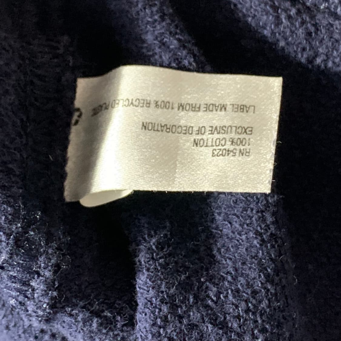 갭 네이비 나그랑 후드집업 상품이미지4