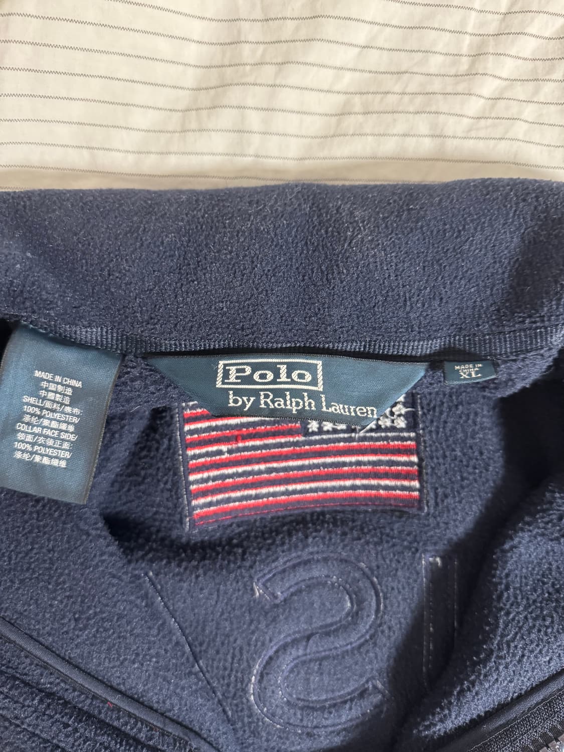 🇺🇸희귀 대장급 🇺🇸폴로 랄프로렌 빅포니 USA 플리스 자켓  상품이미지4