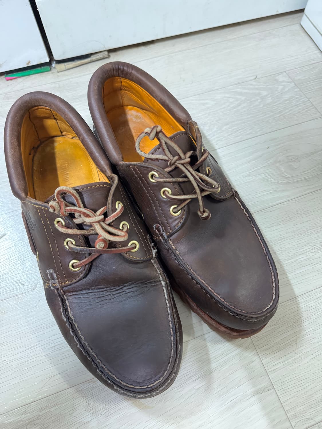 팀버랜드 브라운 보트슈즈 285mm 10.5 상품이미지9