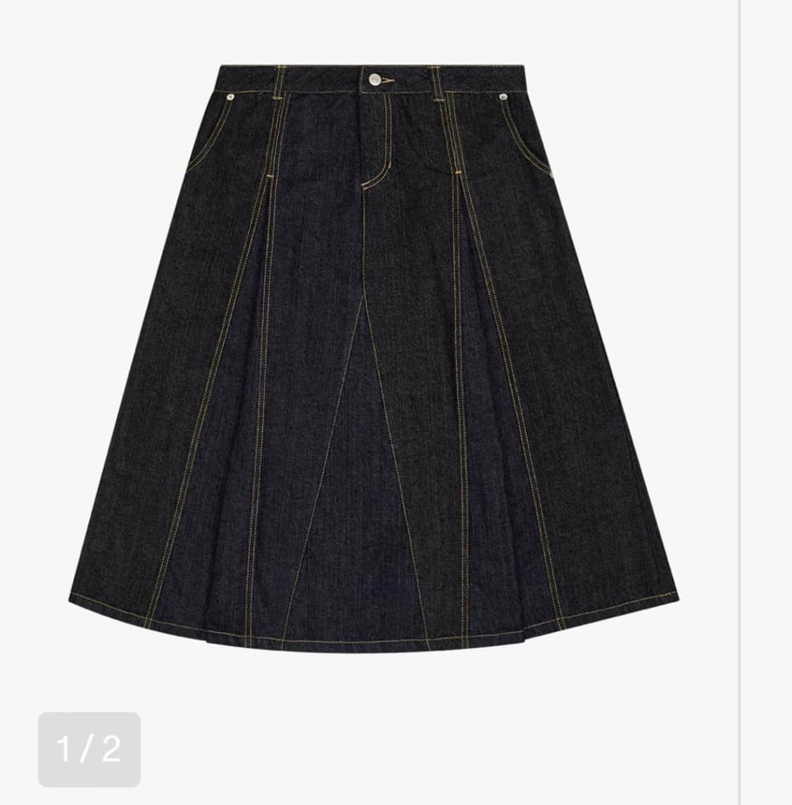 사파리스팟 Two Denim Long Skirts 수선완료 상품이미지3