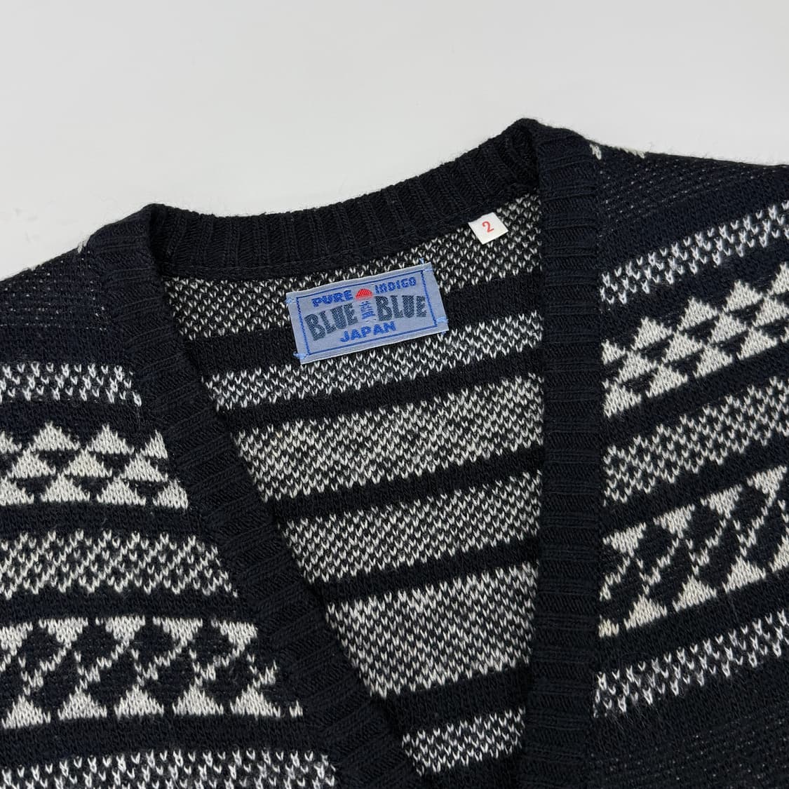Blue Blue Japan pattern vest 상품이미지5
