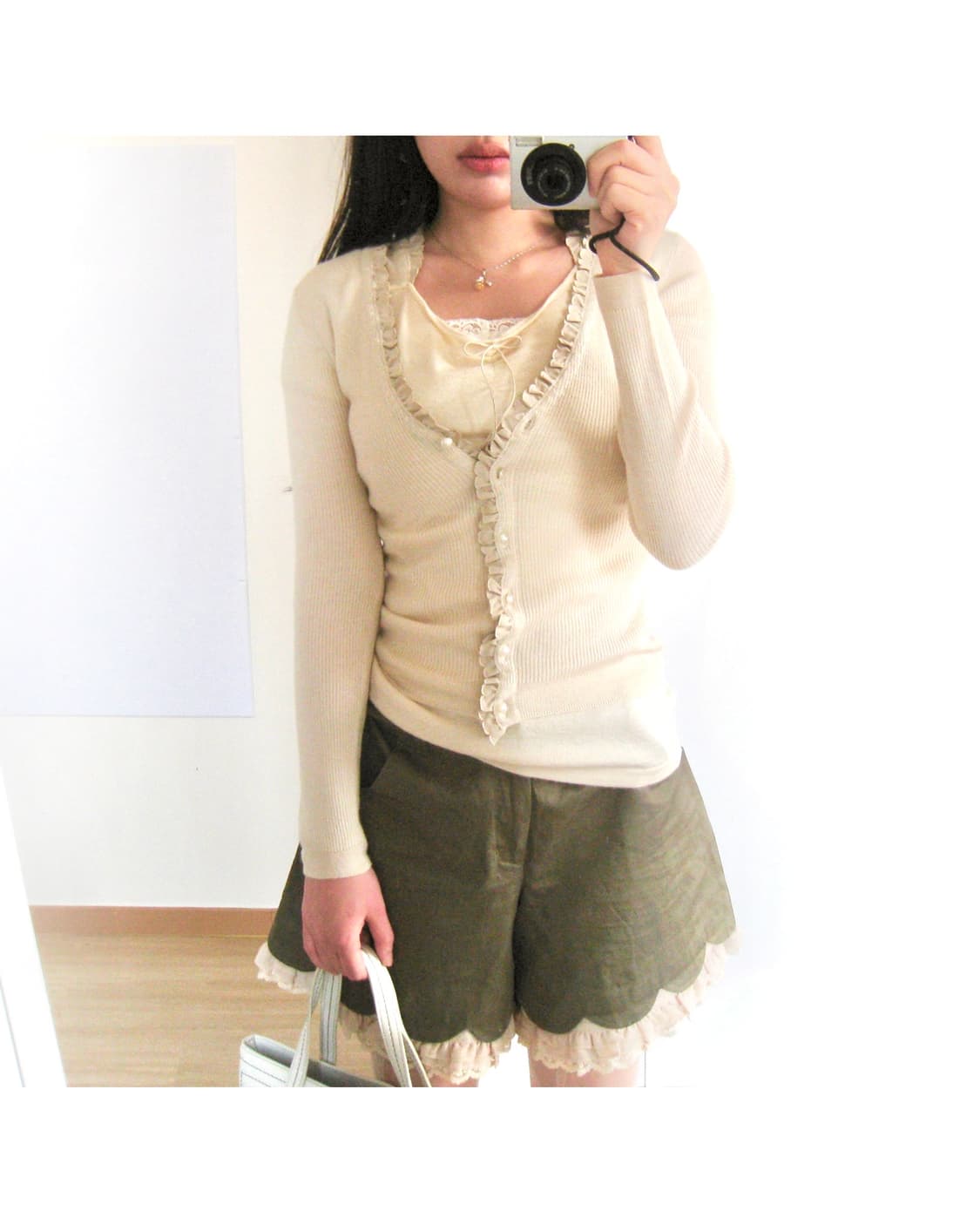 버터 가디건 & 블라우스♡ 상품이미지1