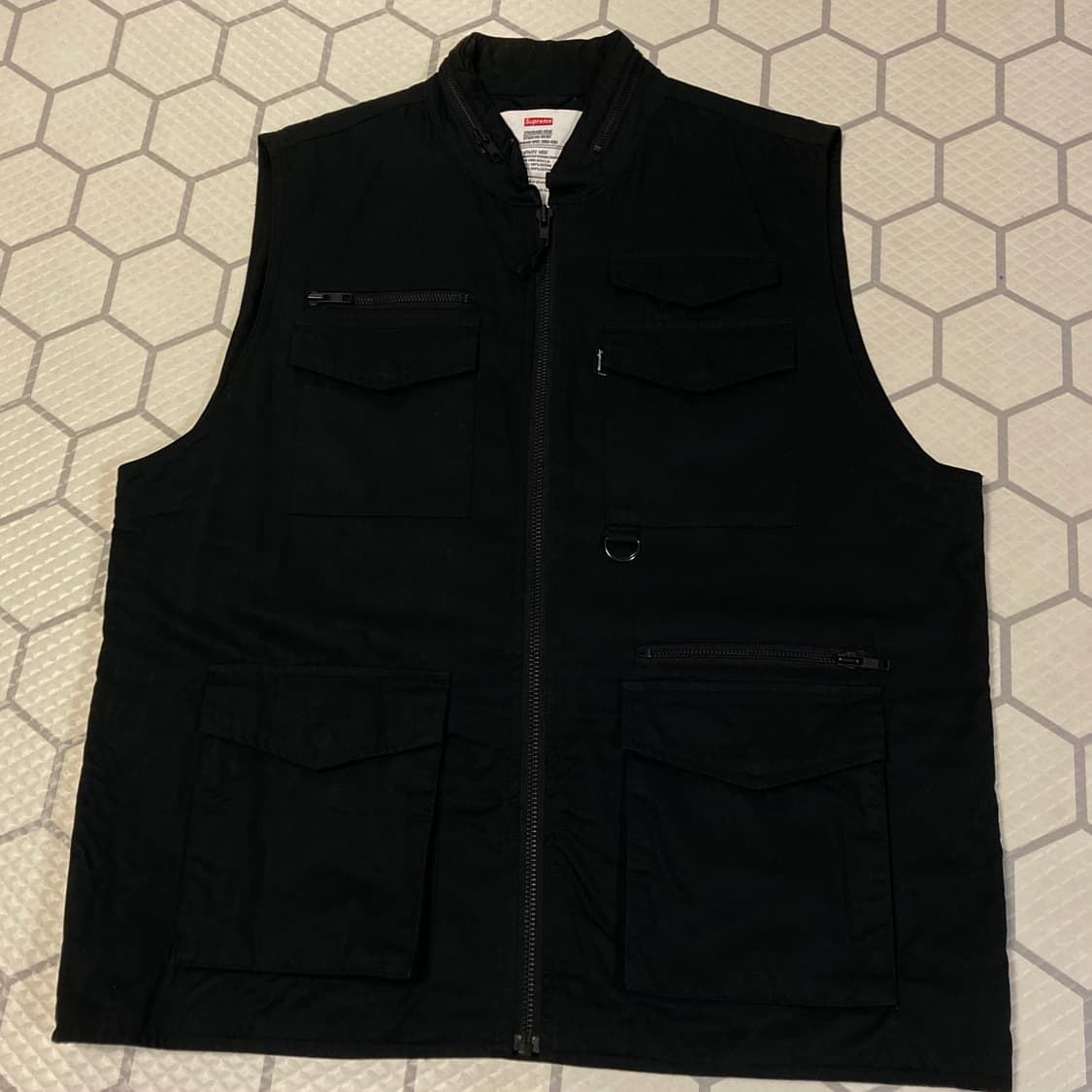 (L) 슈프림 00s 유틸리티 카고 베스트 블랙 상품이미지3