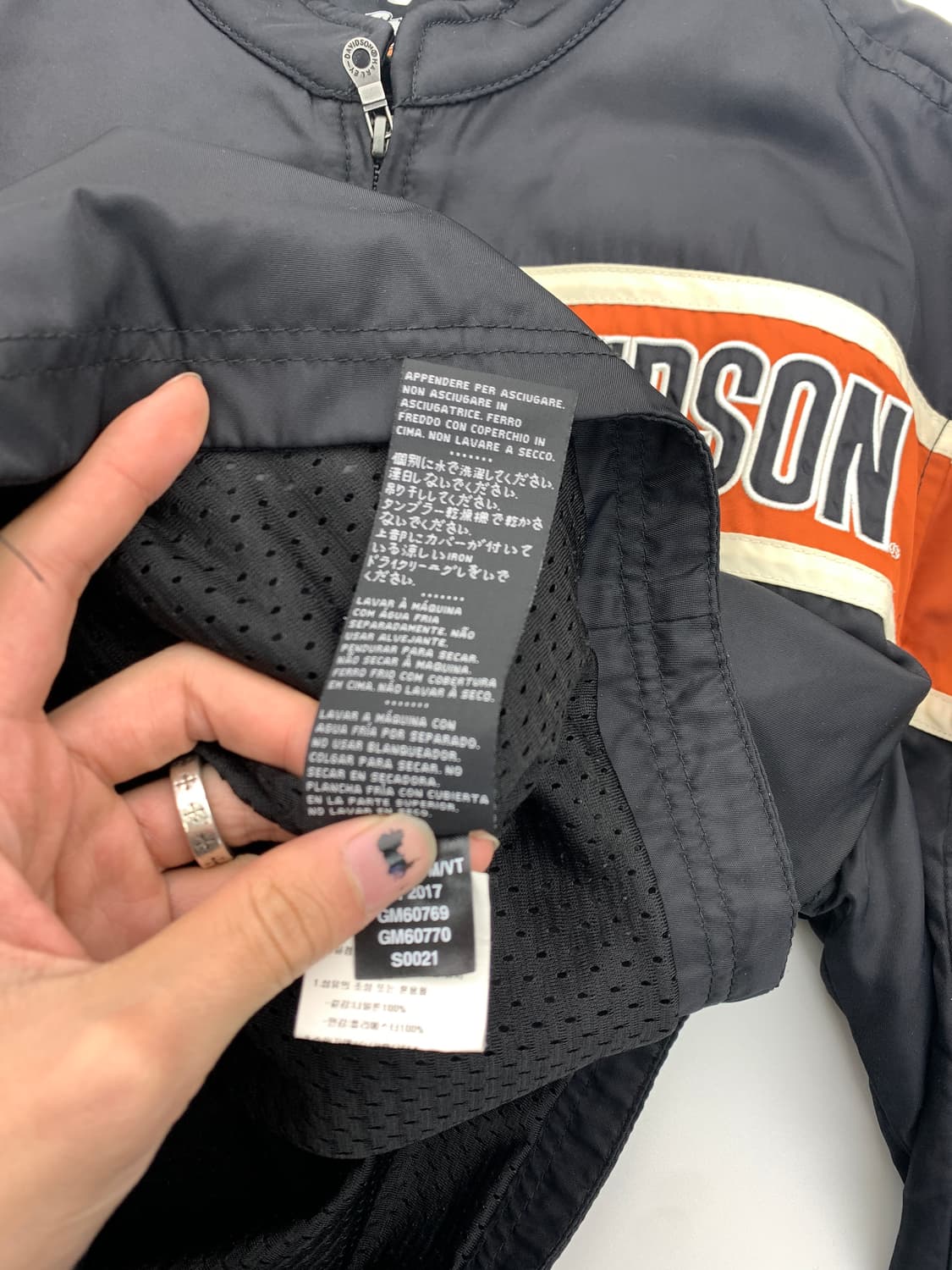 할리데이비슨 제네레이션 나일론 레이싱 자켓 상품이미지8