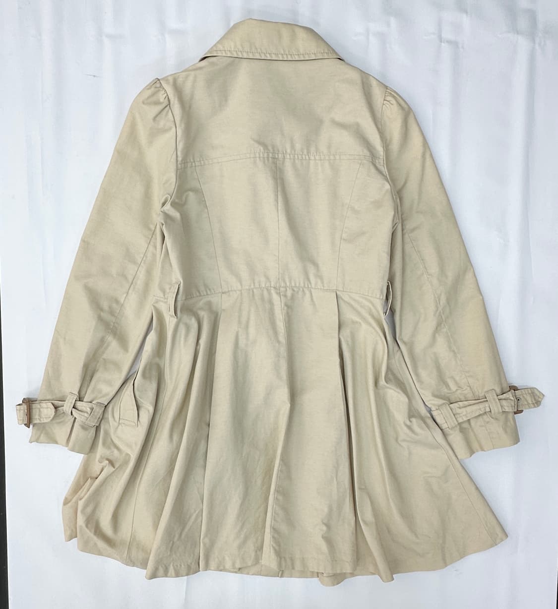 🤎너닿 세라 러블리 베이지 트렌치 코트🤎라떼갸루 히메갸루 봄 가을 상품이미지3