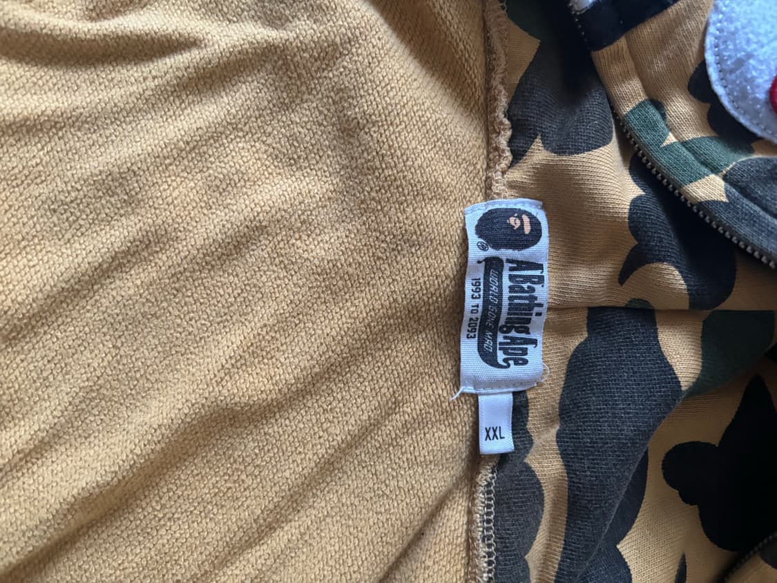 *정품* 베이프 샤크후드집업 황계 상품이미지5