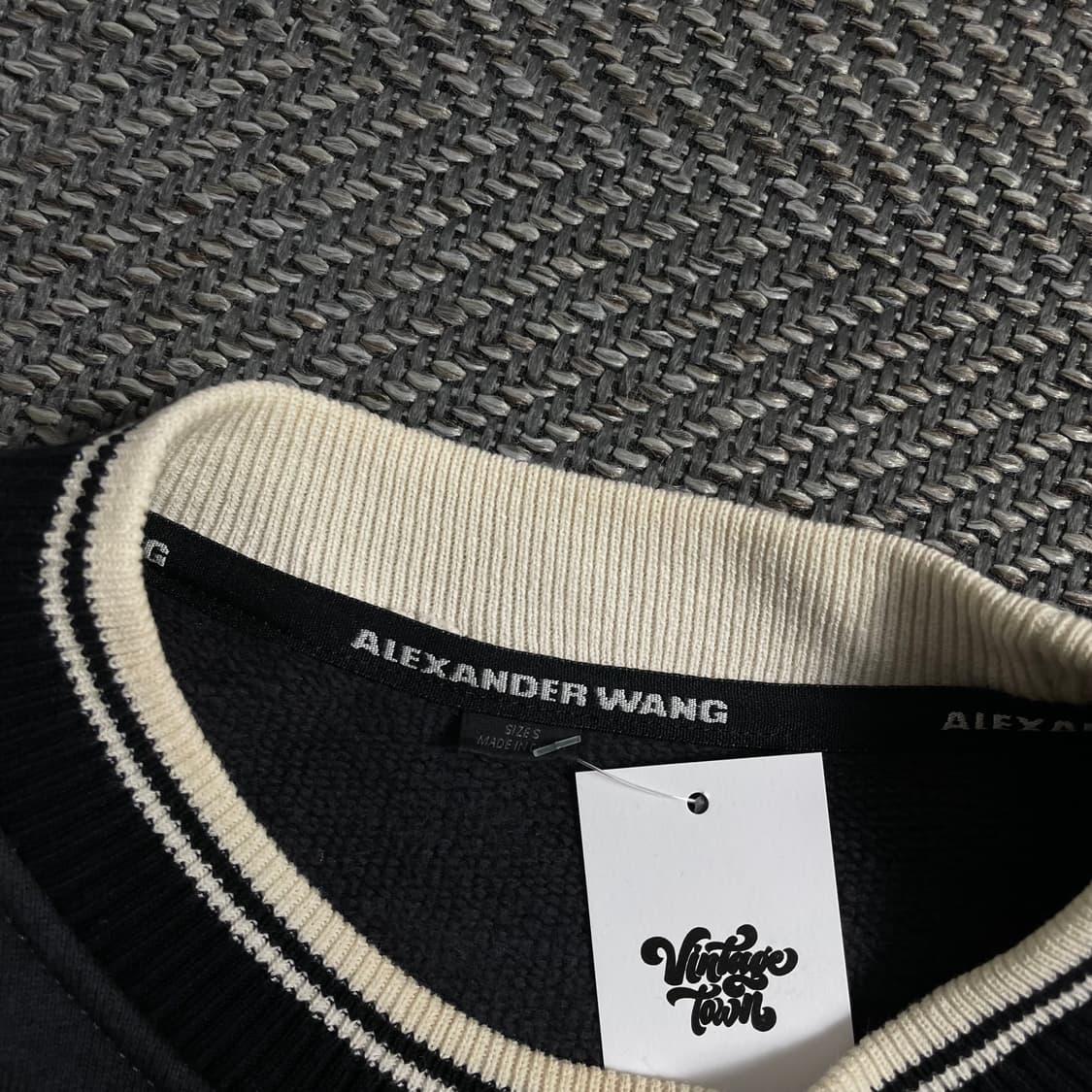 알렉산더 왕 빅로고 크루넥 스웻 셔츠y 4069 상품이미지5