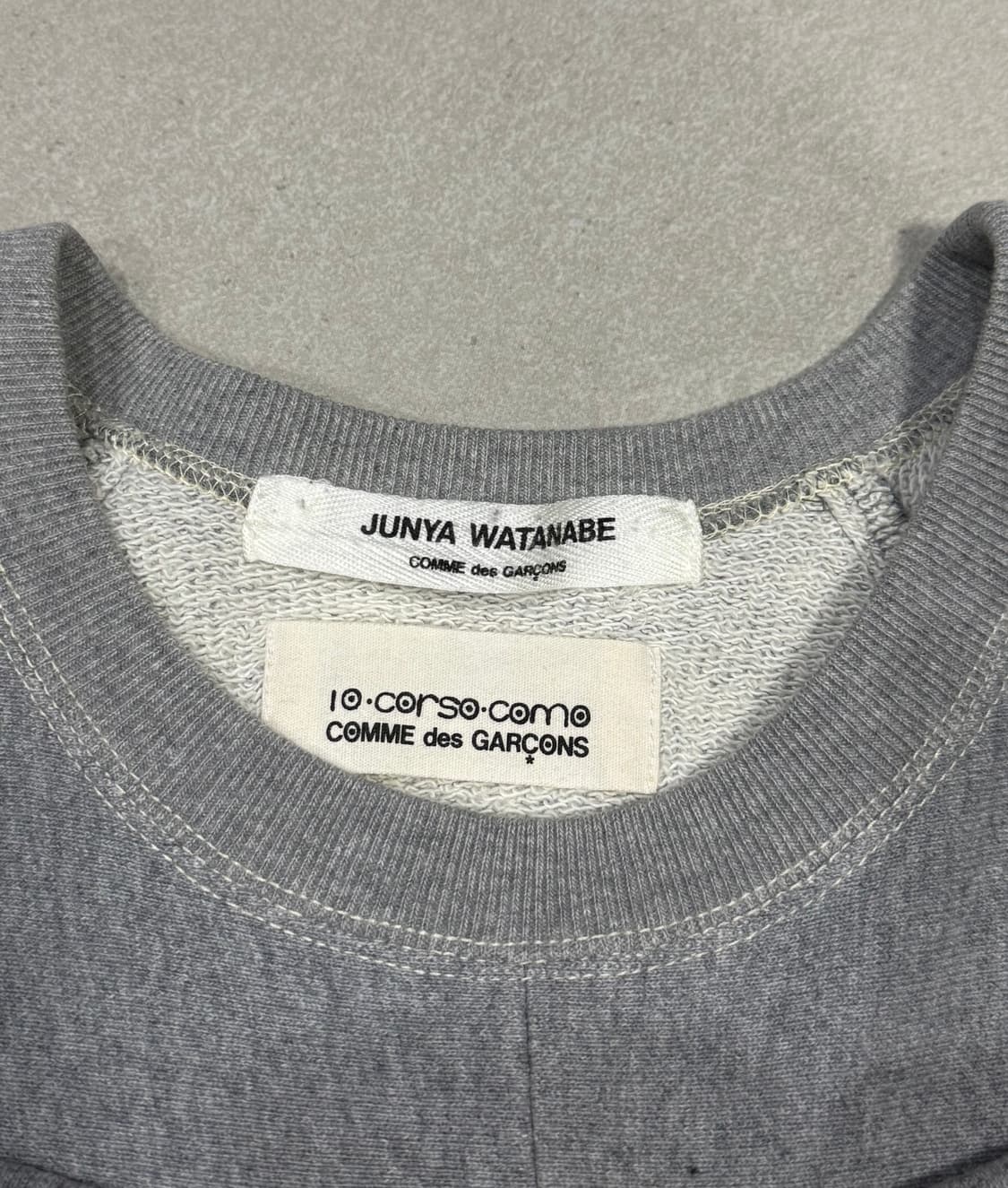 2010 준야 와타나베 대형 입체 리본 디테일 맨투맨 스웨터 상품이미지3