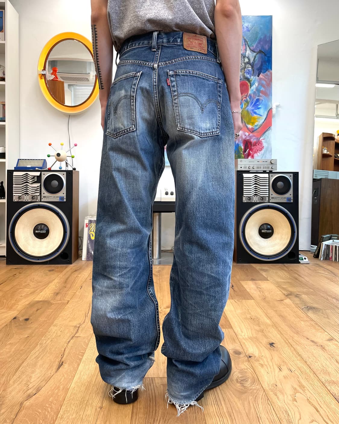 [30] 리바이스 스트레이트 데님 팬츠 상품이미지3