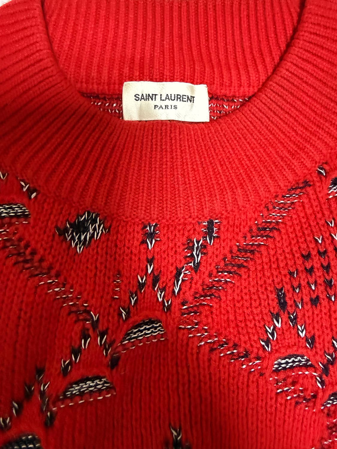 생로랑 니트 (L) 상품이미지5