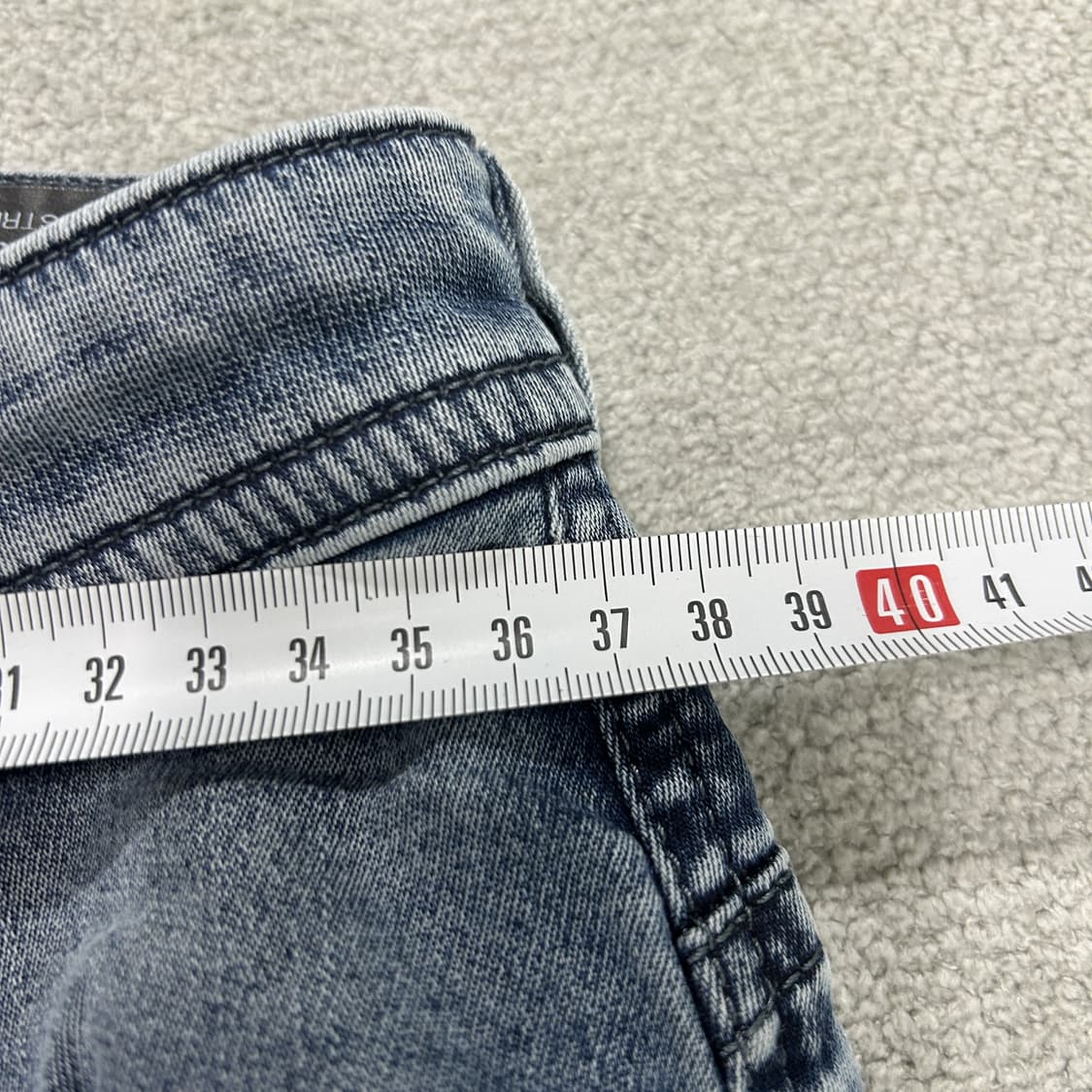 디젤 청바지 드로우스트링 워싱 데님 m 상품이미지5