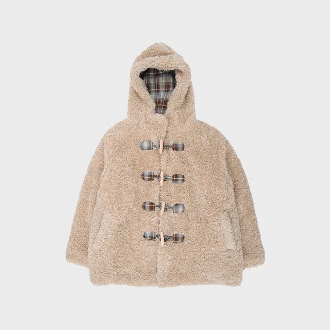 더뮤지엄비지터 퍼 자켓 상품이미지1