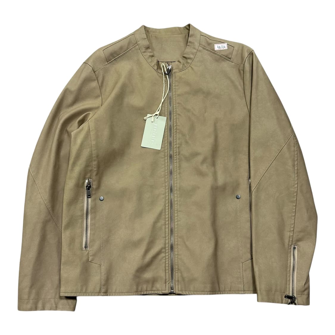 ✨ (새상품) 빠니깔레 비건 레더 가죽 자켓  상품이미지1