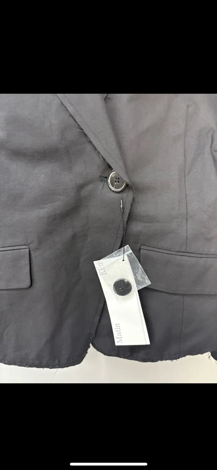 마뗑킴 로우 커팅 숏 라인 자켓 H1805 상품이미지3