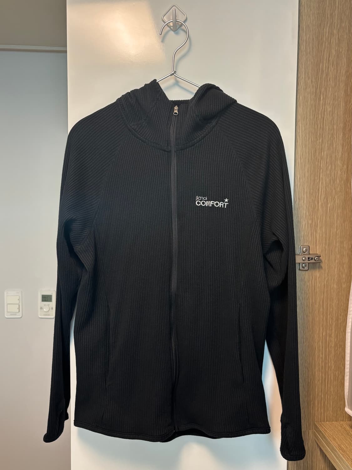 jichoiCOMFORT 24-001 WAFFLE ZIP HOODIE 상품이미지2