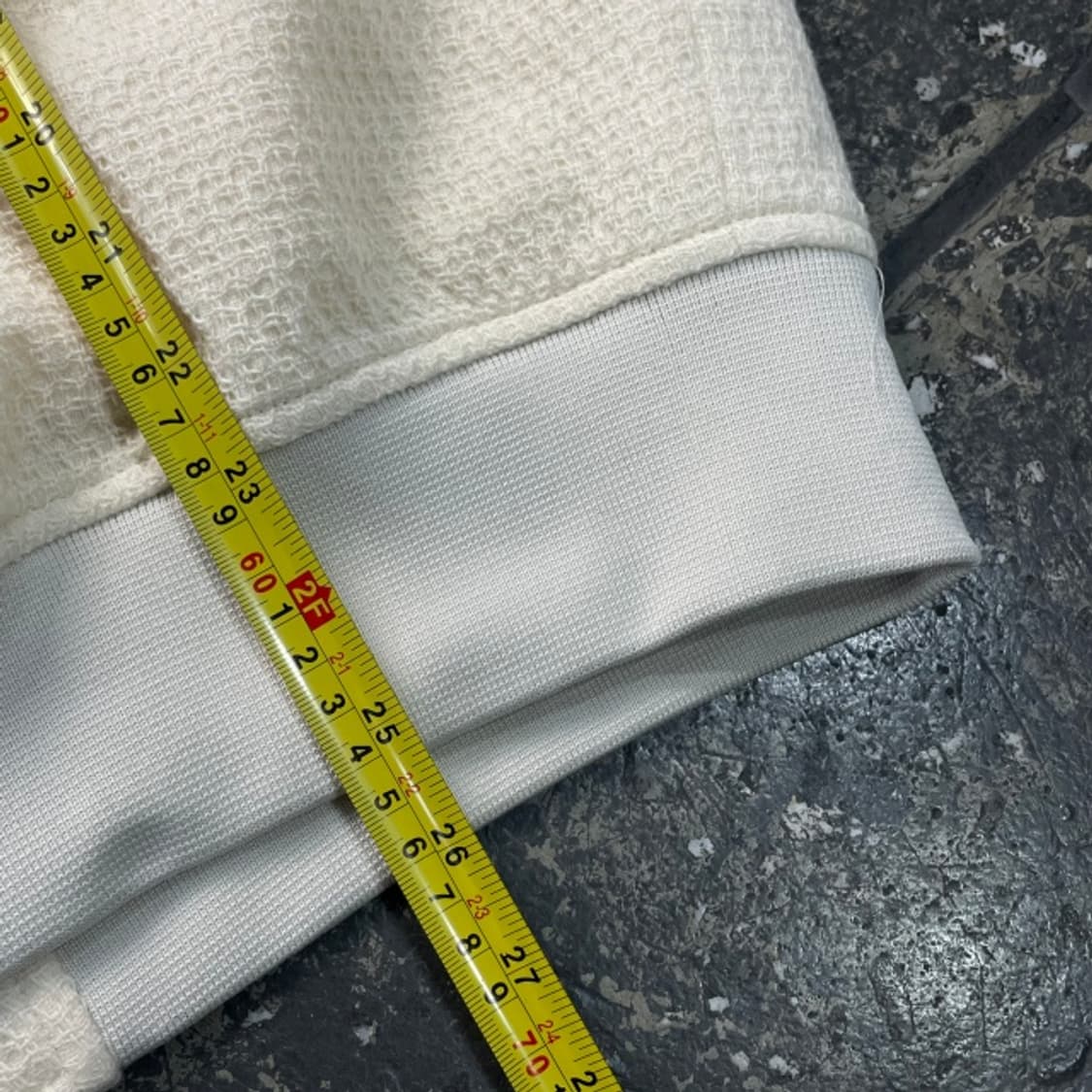 105 이로 레더 트리밍 바시티 자켓 상품이미지7