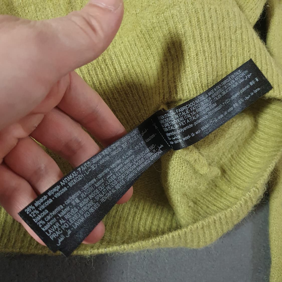 마시모두띠 여성 알파카 캐시미어 니트 S 상품이미지6