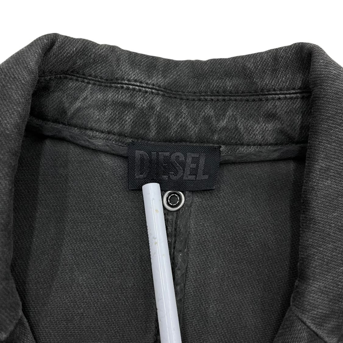 디젤 흑청 데님 카라 자켓 상품이미지6