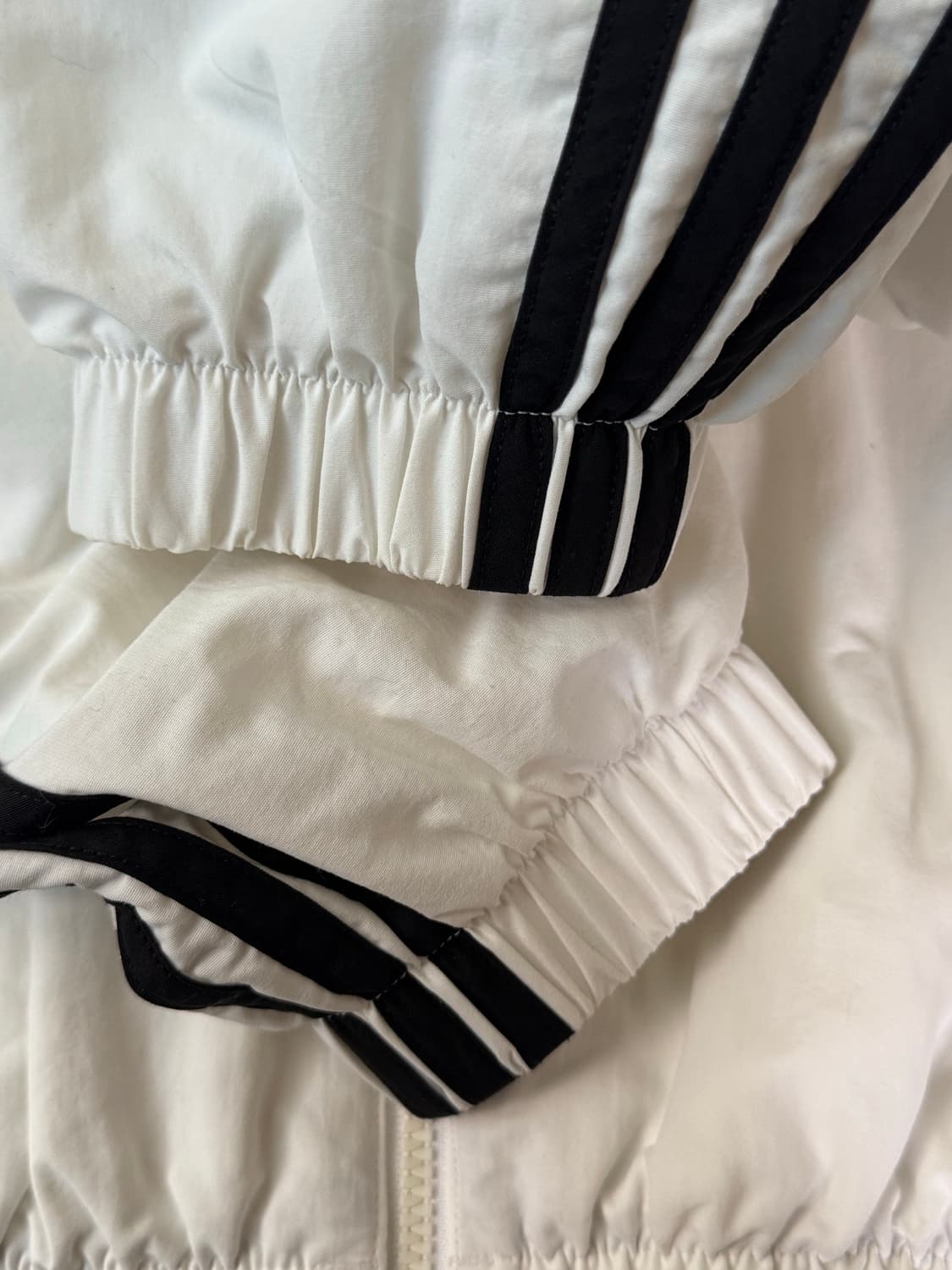 (W) 아디다스 크롭 바람막이 상품이미지3