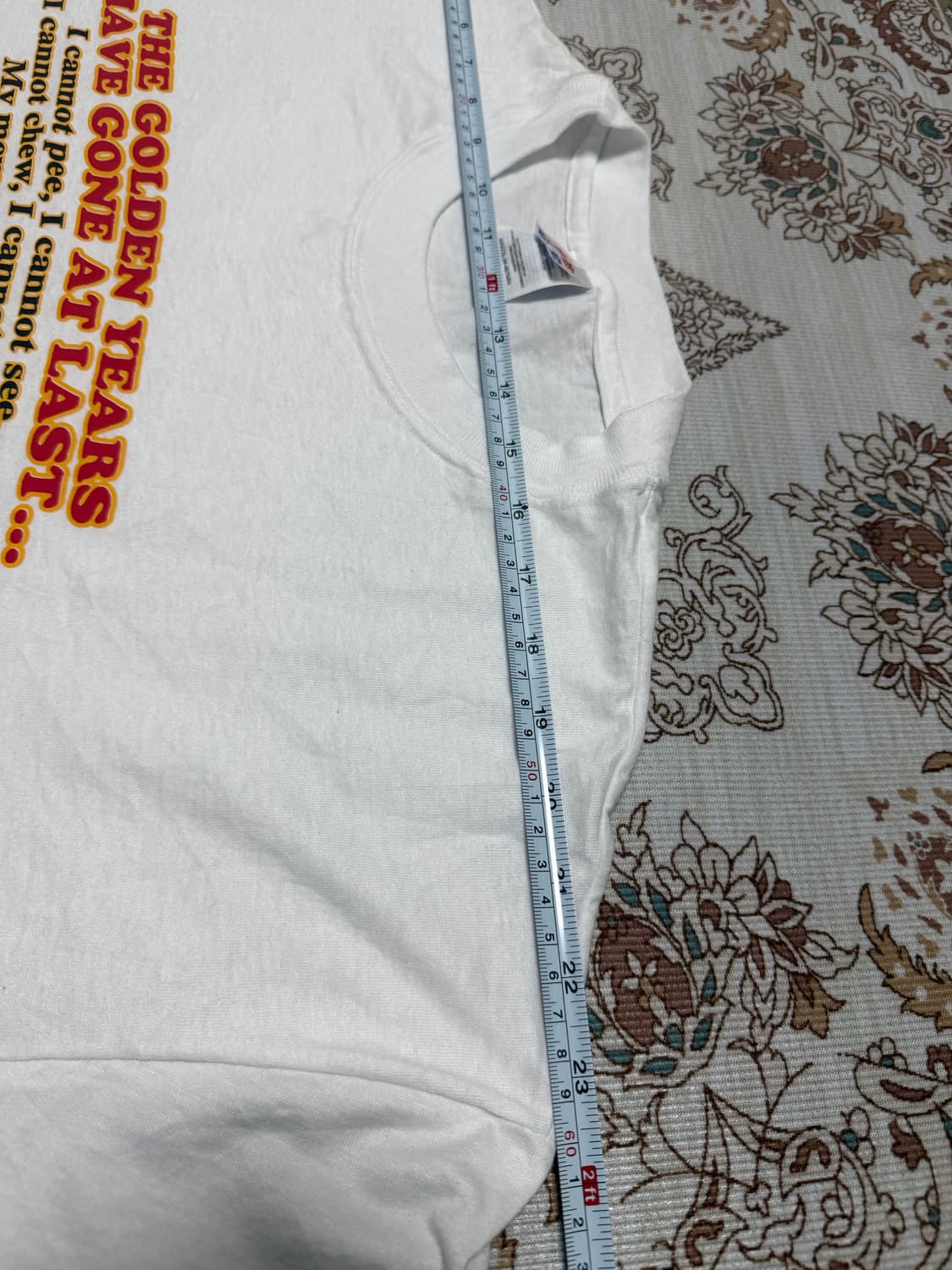 Hanes 올드맨유머티셔츠 반팔 XL 상품이미지5