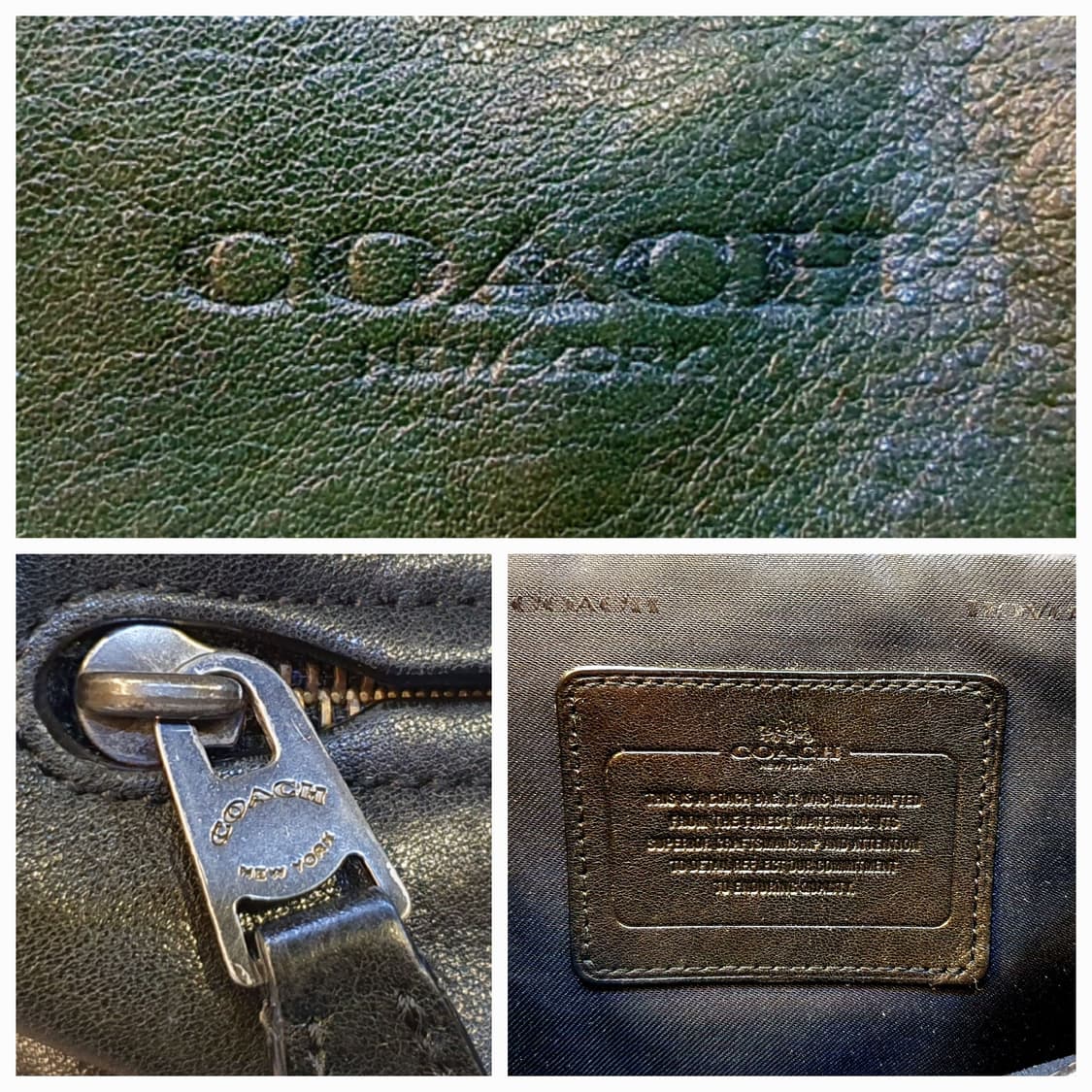 코치 Manhattan 레더 백팩 상품이미지10