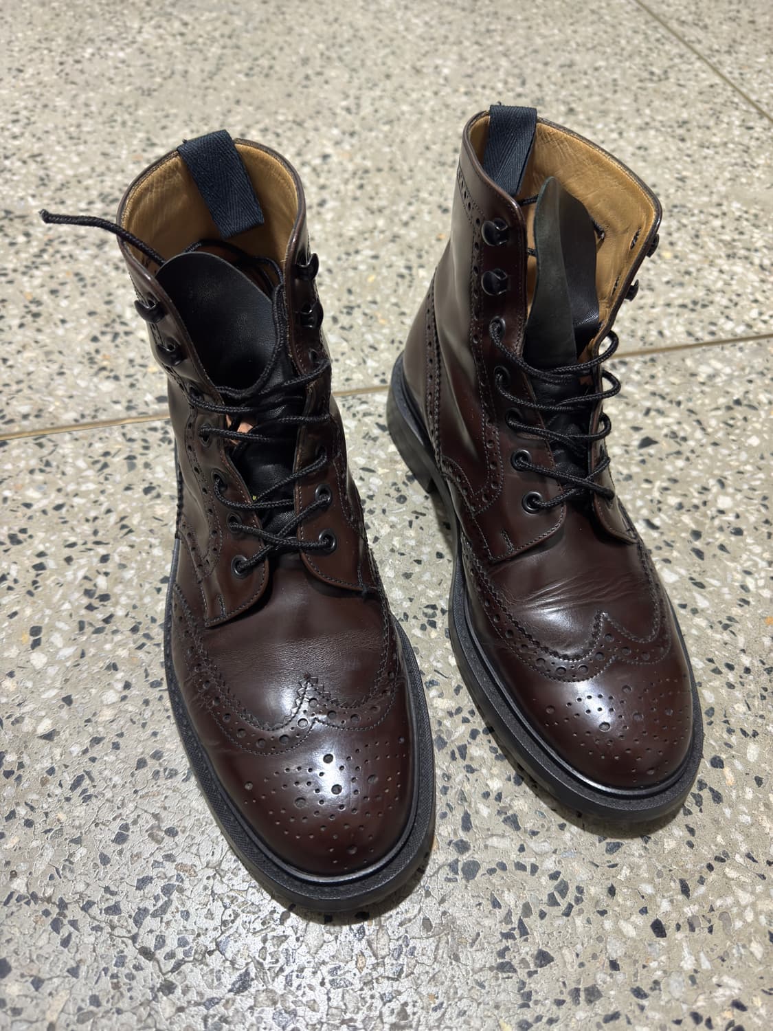 처치스 윙팁 부츠 상품이미지1