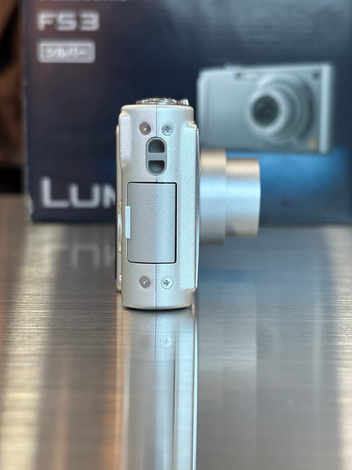 풀박)파나소닉 루믹스 DMC-FS3 실버 빈티지디카 상품이미지4