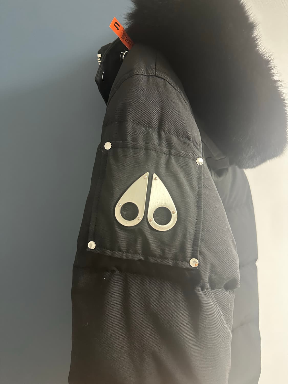 [L/백화점판]19-20FW 무스너클 쓰리쿼터 블랙 상품이미지4