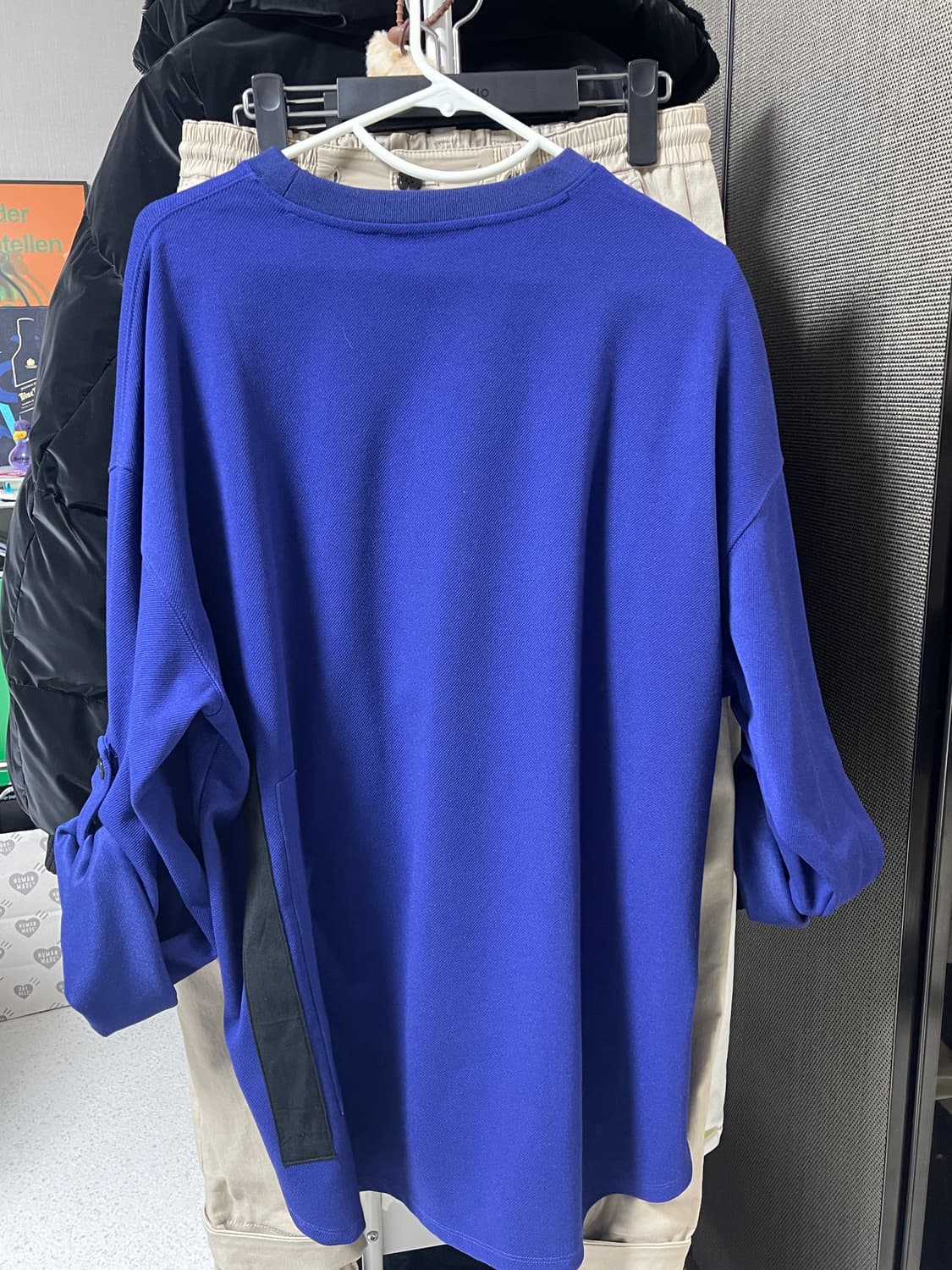 [새상품]송지오 옴므 블루 맨투맨 46사이즈 상품이미지3