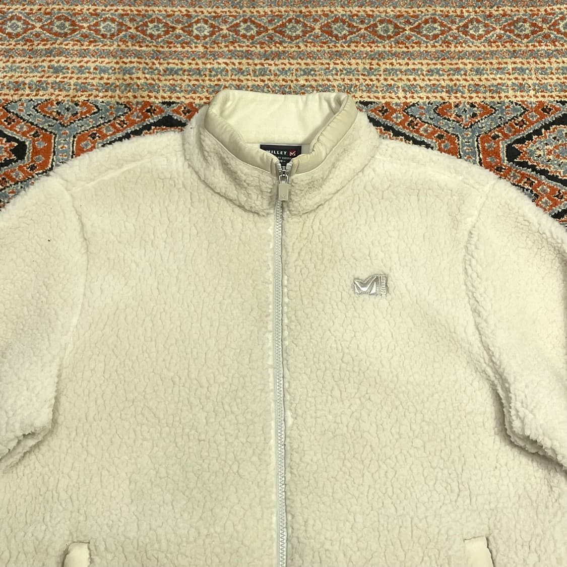 밀레 아이보리 플리스 집업 자켓 남성105 상품이미지2