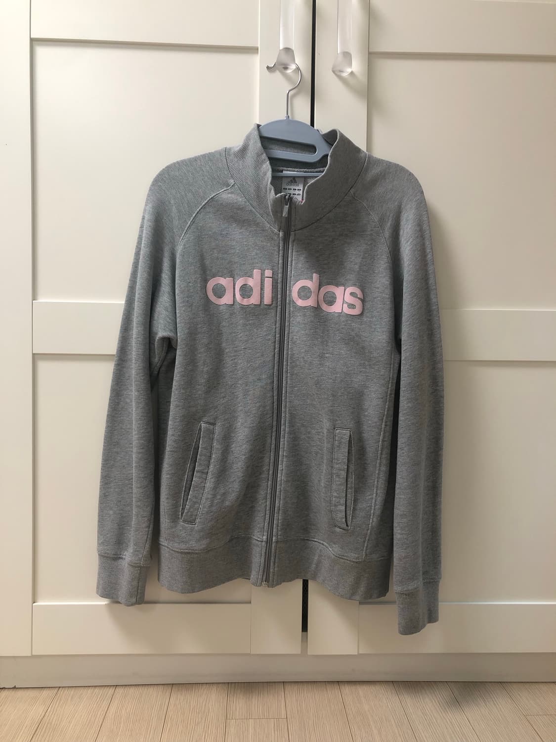 L 아디다스 회핑 하이넥 스웻 집업 자켓 상품이미지4