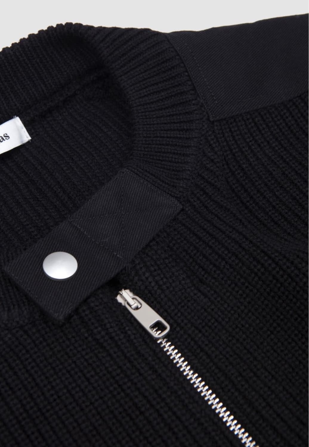 (S,M,L)  기마구아스 GUIDO 구이도 니트 자켓/ 블랙 상품이미지2