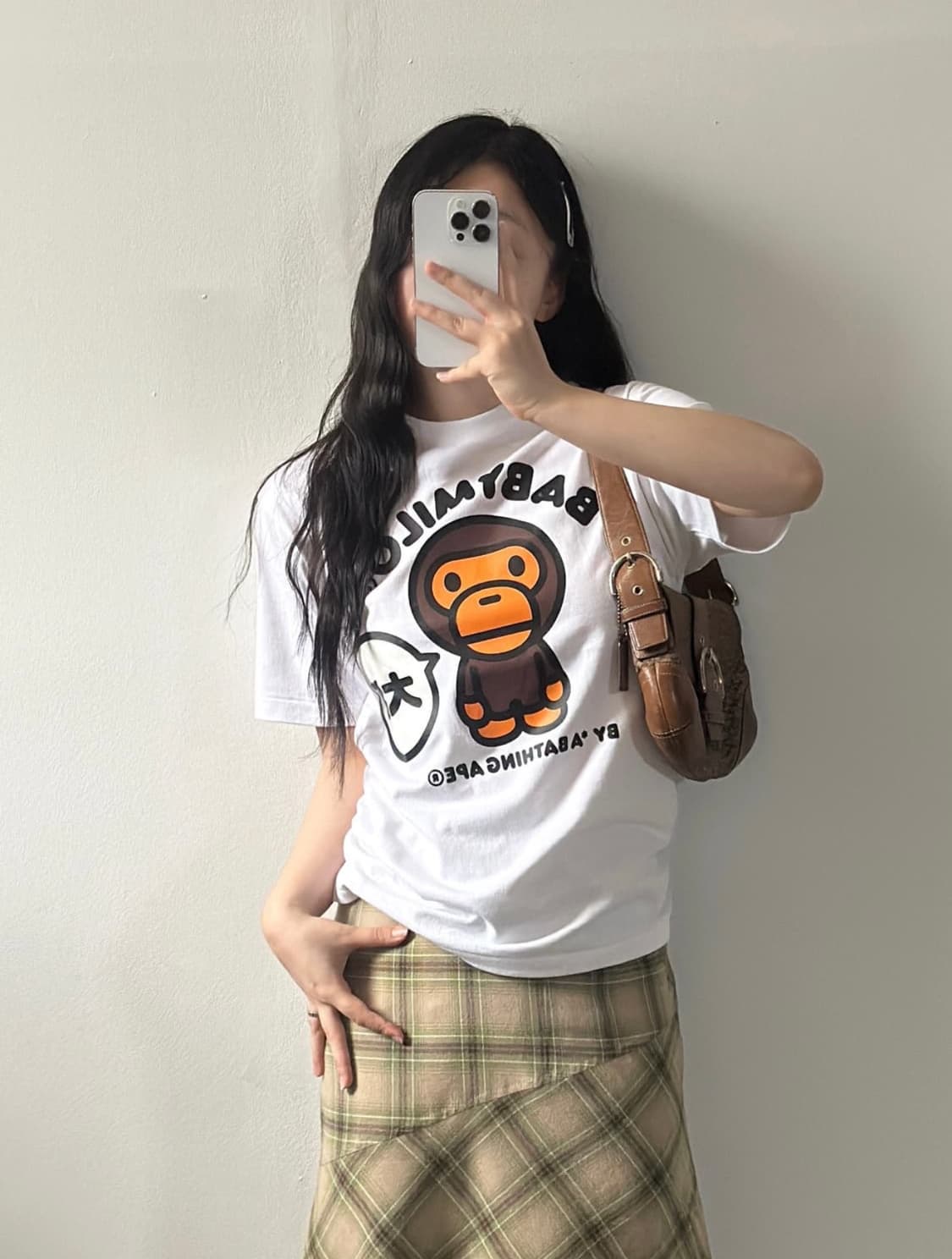베이프 빅 마일로 오사카 한정판 반팔 티셔츠 상품이미지9