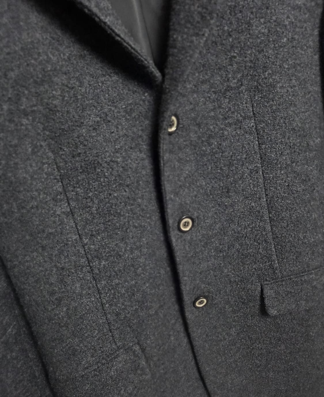 솔리드옴므 우영미 울혼방 차골 자켓(105) 상품이미지4