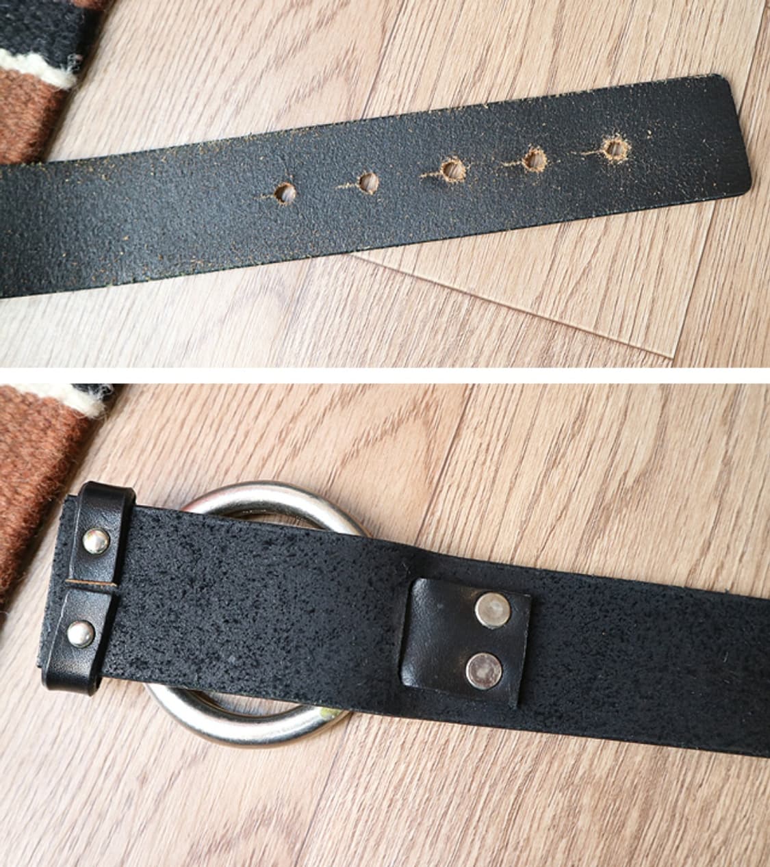 일본판 Yohji yamamoto 요지 야마모토 튼튼한 통가죽 벨트  
 상품이미지6