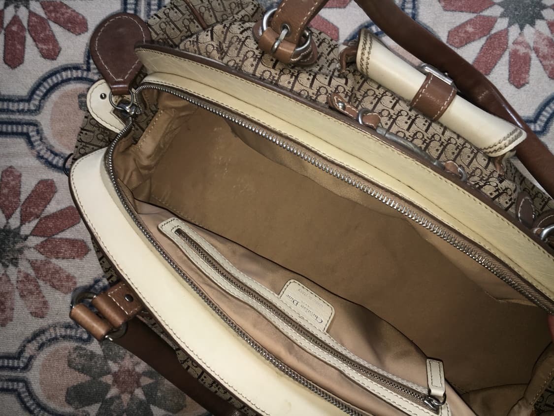 Dior) Oblique Beige Frame Satchel Bag••* 상품이미지7