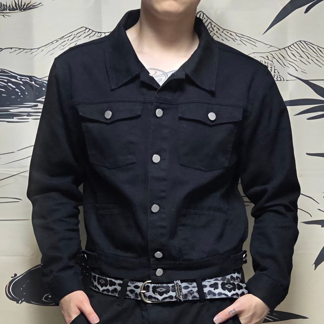 빈티지 가쿠란 크롭 자켓 상품이미지3