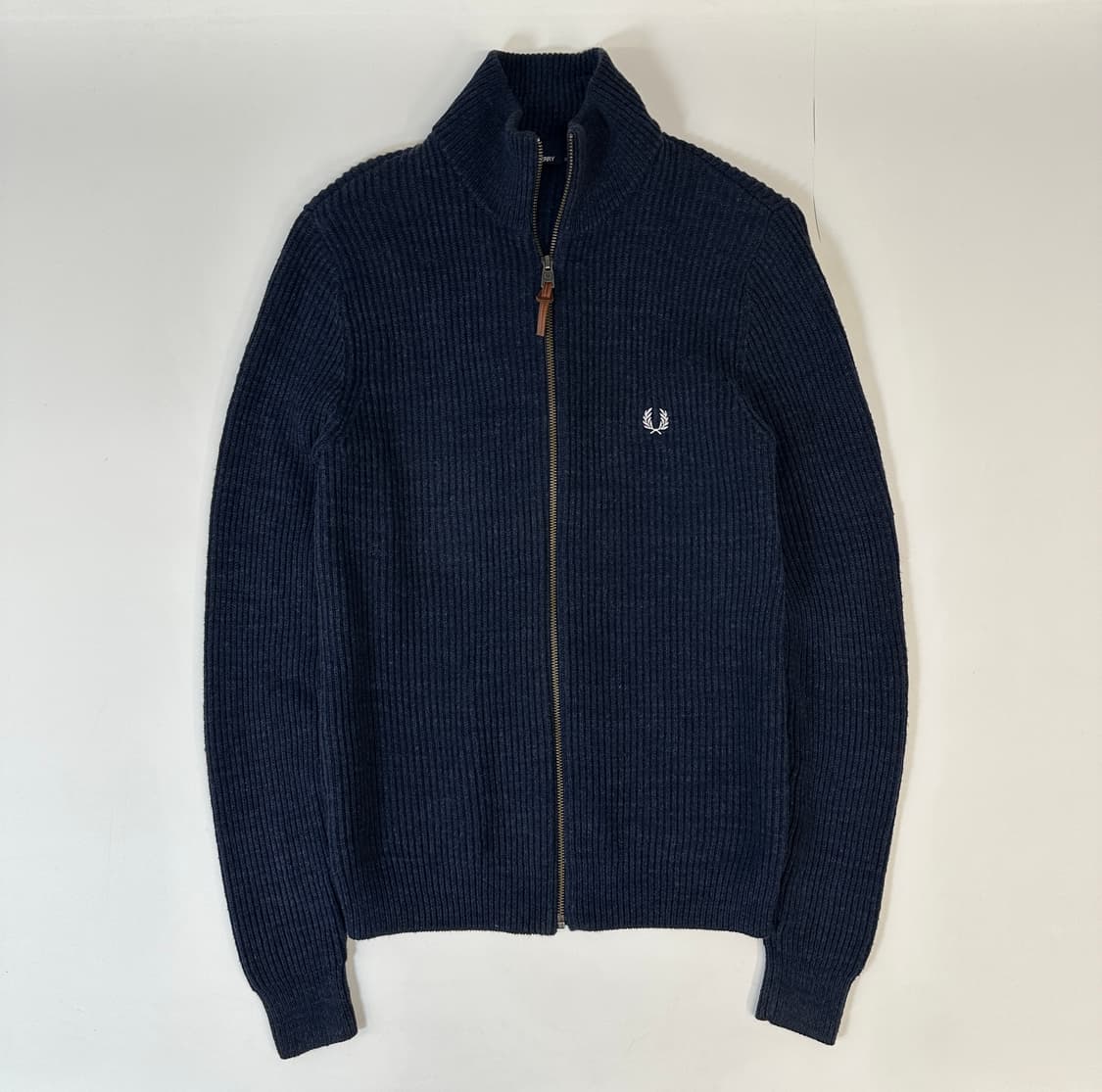 프레드페리 니트 풀집업  상품이미지1