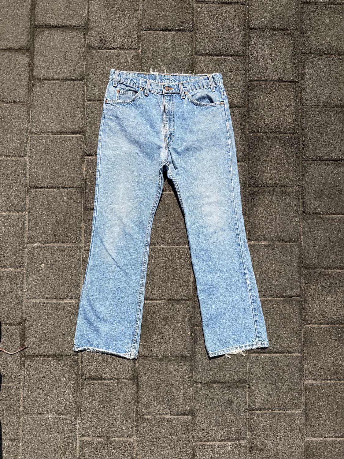 MADE IN USA 🇺🇸 90's 리바이스 517 오렌지 블랭크탭 상품이미지7