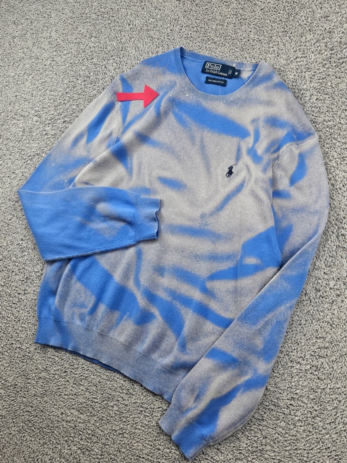 폴로랄프로렌 니트 스웨터 피마코튼 다잉 커스텀 ( M ) / 11762 상품이미지6