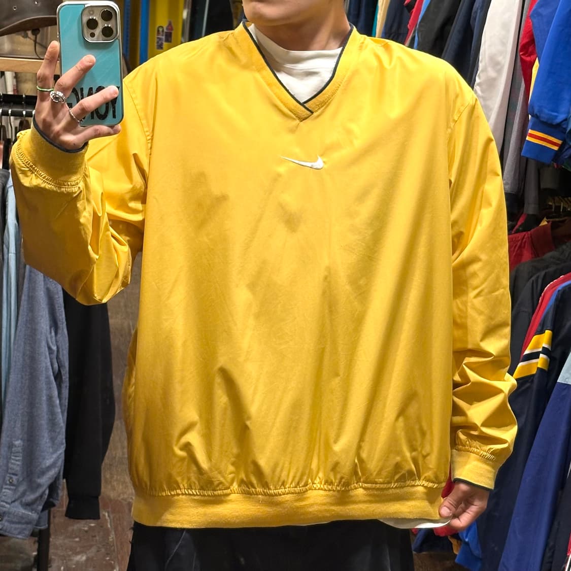 [HI] 나이키 올드스쿨 웜업 옐로우 상품이미지2