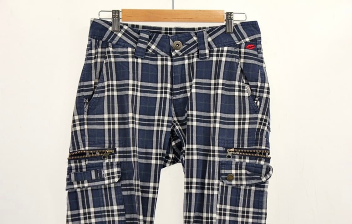 Kissmark golf 체크 포켓 팬츠 상품이미지2
