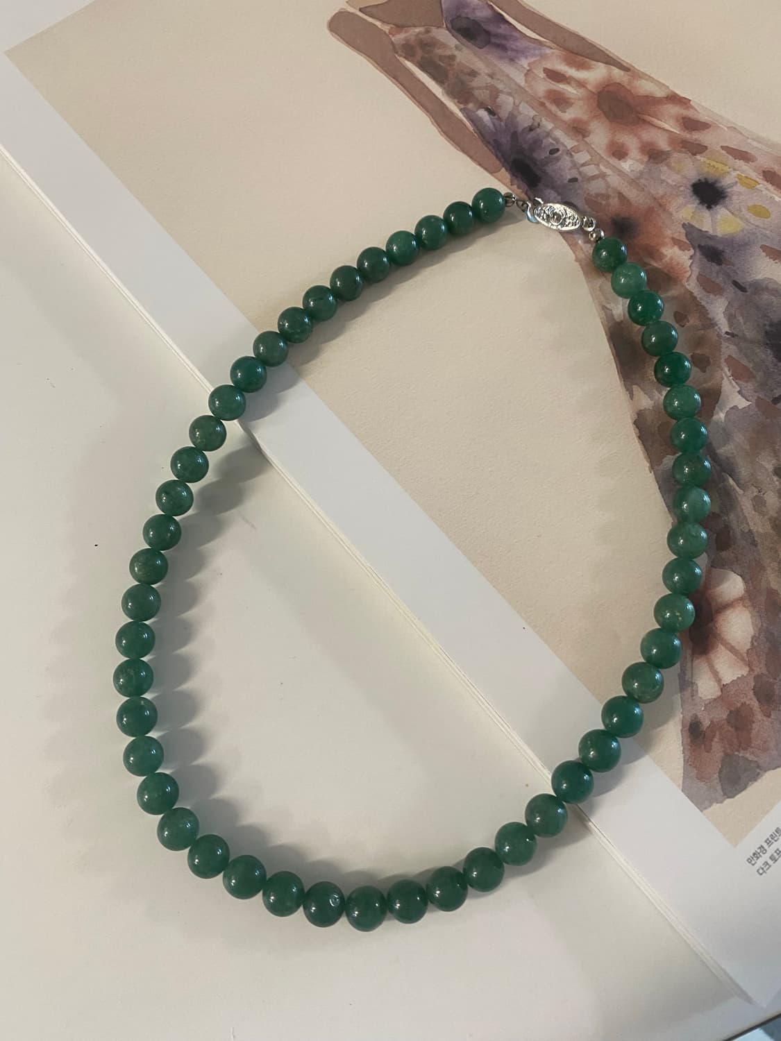 빈티지 옥구슬 목걸이 상품이미지5