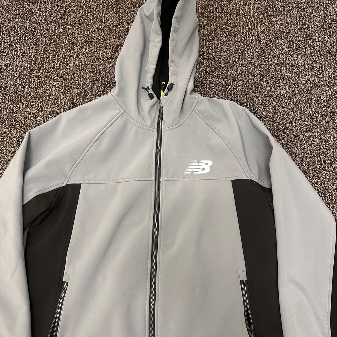 뉴발란스 기모 후드집업 자켓 M 상품이미지2