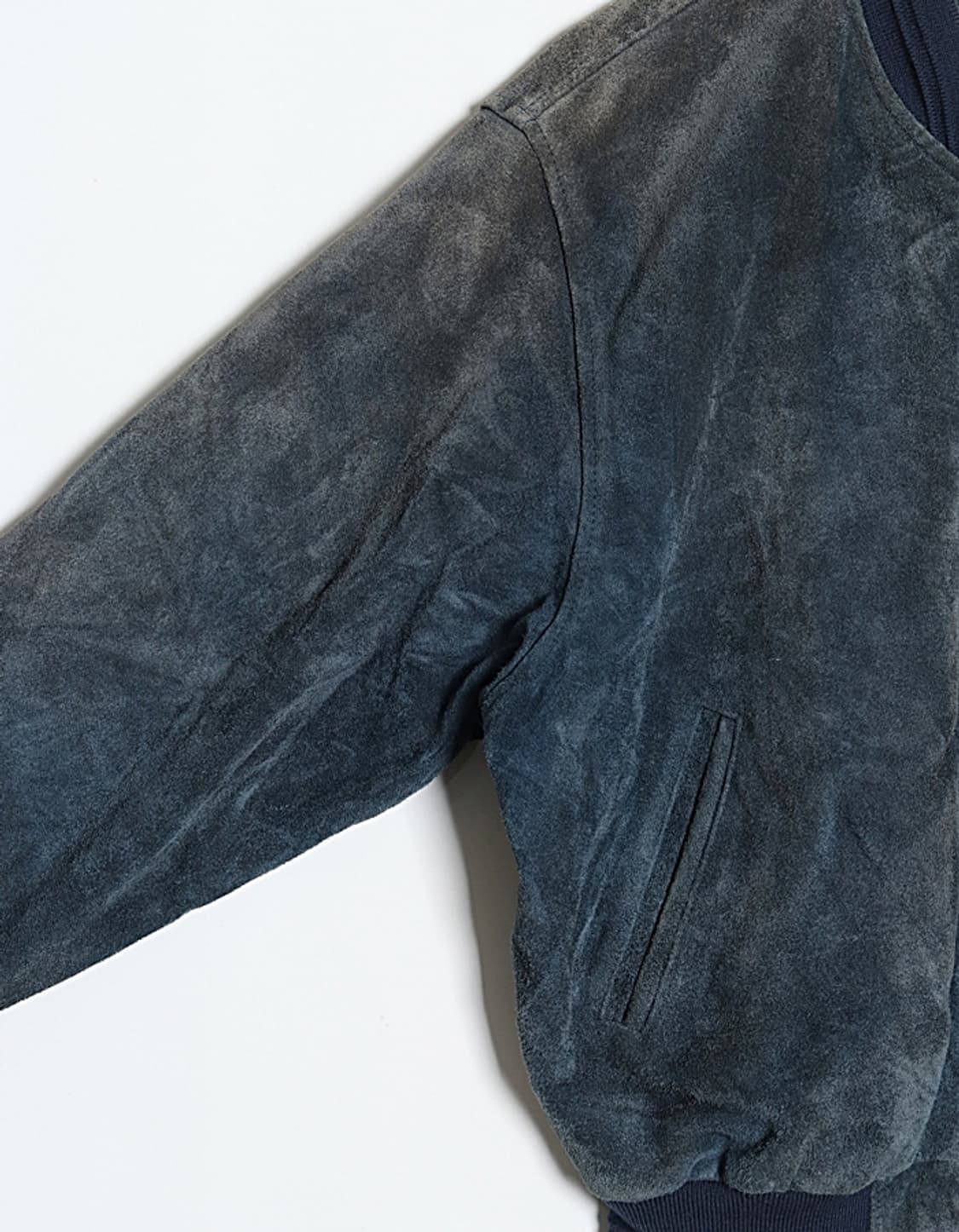 90's SEAHOP Suede Leather Fade Blouson 상품이미지3